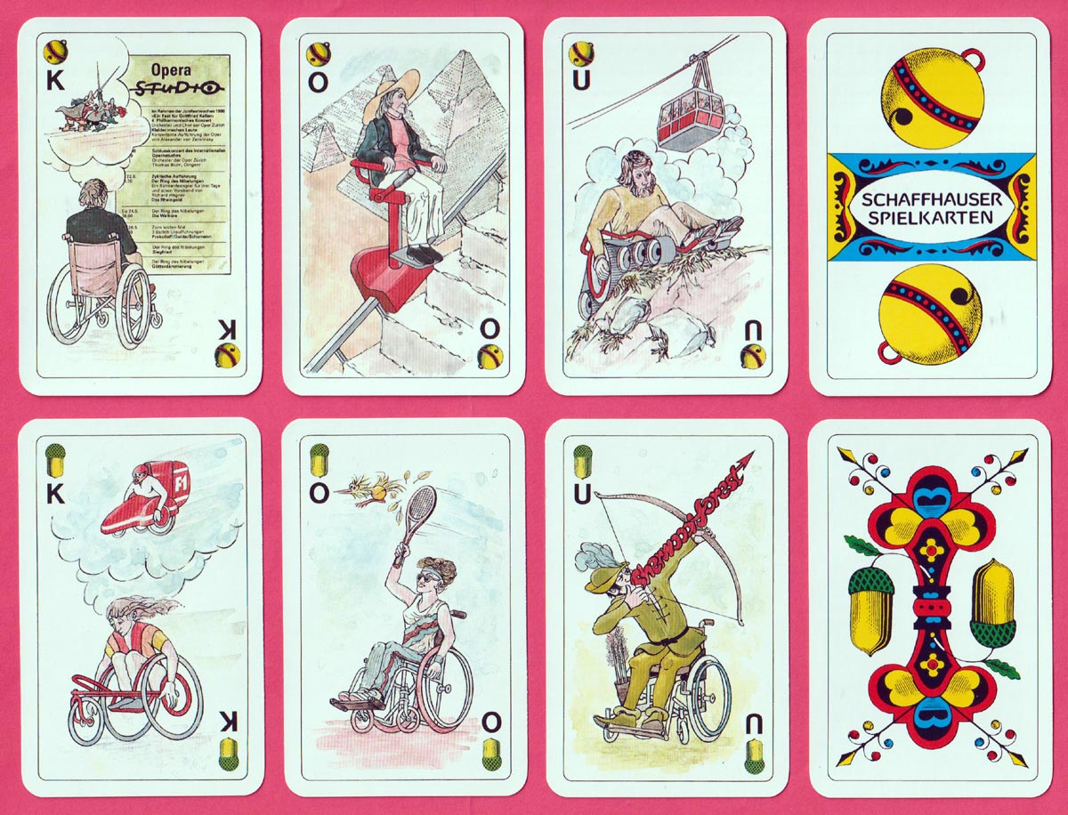 Para Jass made by AG Müller, Neuhausen am Rheinfall, Switzerland, 1990