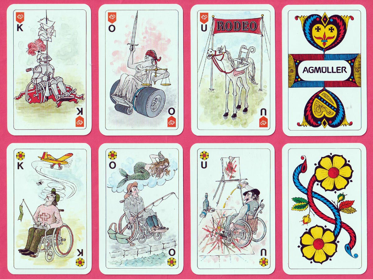 Para Jass made by AG Müller, Neuhausen am Rheinfall, Switzerland, 1990