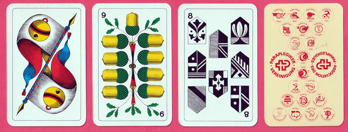 Para Jass made by AG Müller, Neuhausen am Rheinfall, Switzerland, 1990