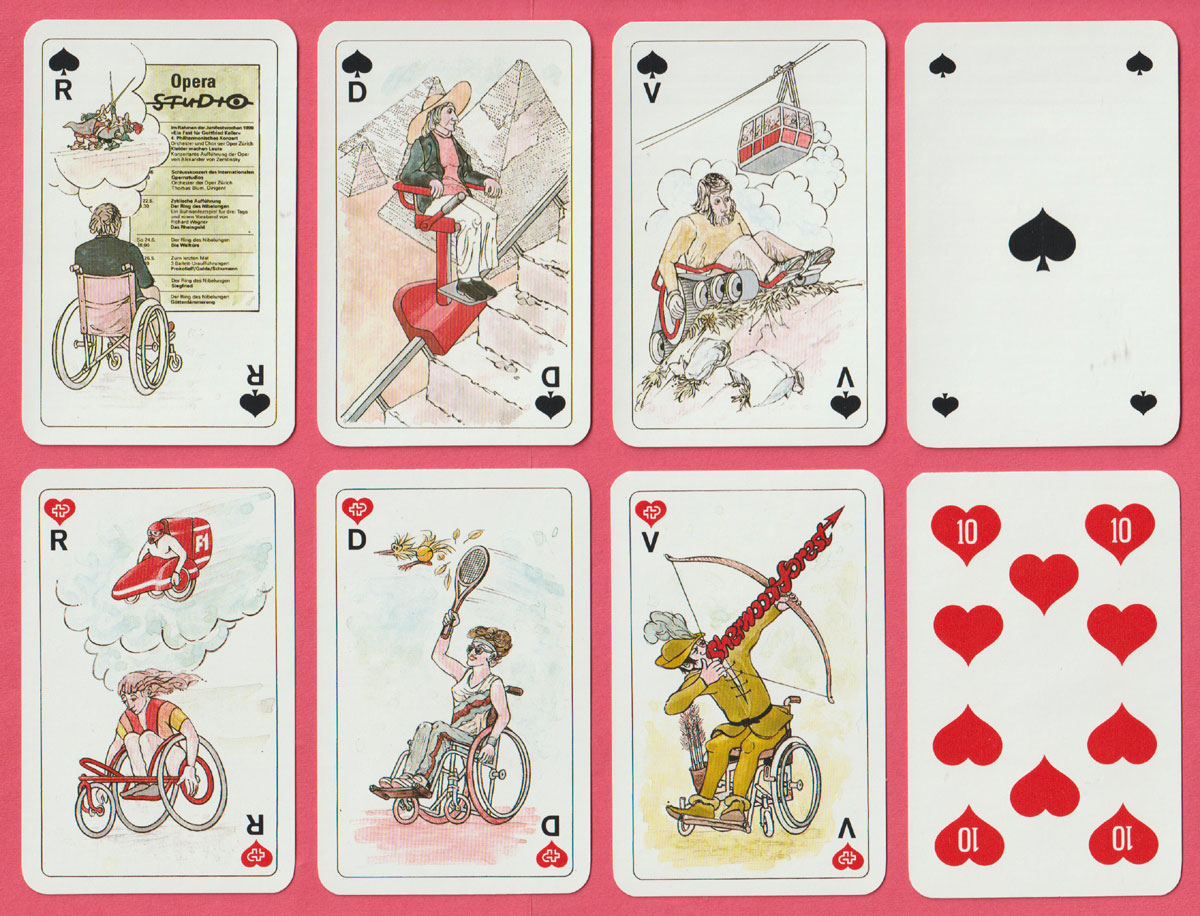 Para Jass made by AG Müller, Neuhausen am Rheinfall, Switzerland, 1990