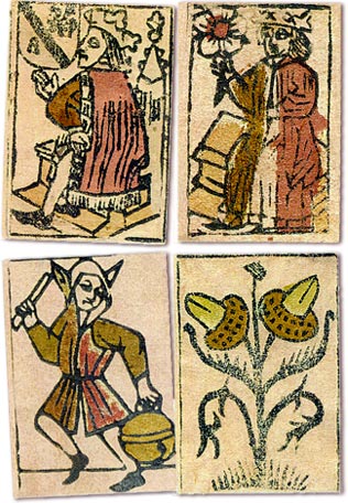 early 16th Century Swiss playing cards