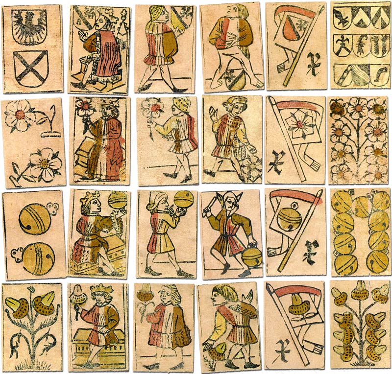 Early Swiss playing cards, c.1530