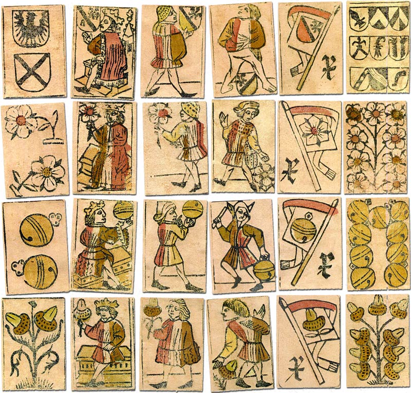Early Swiss playing cards, c.1530 Early Swiss playing cards, c.1530