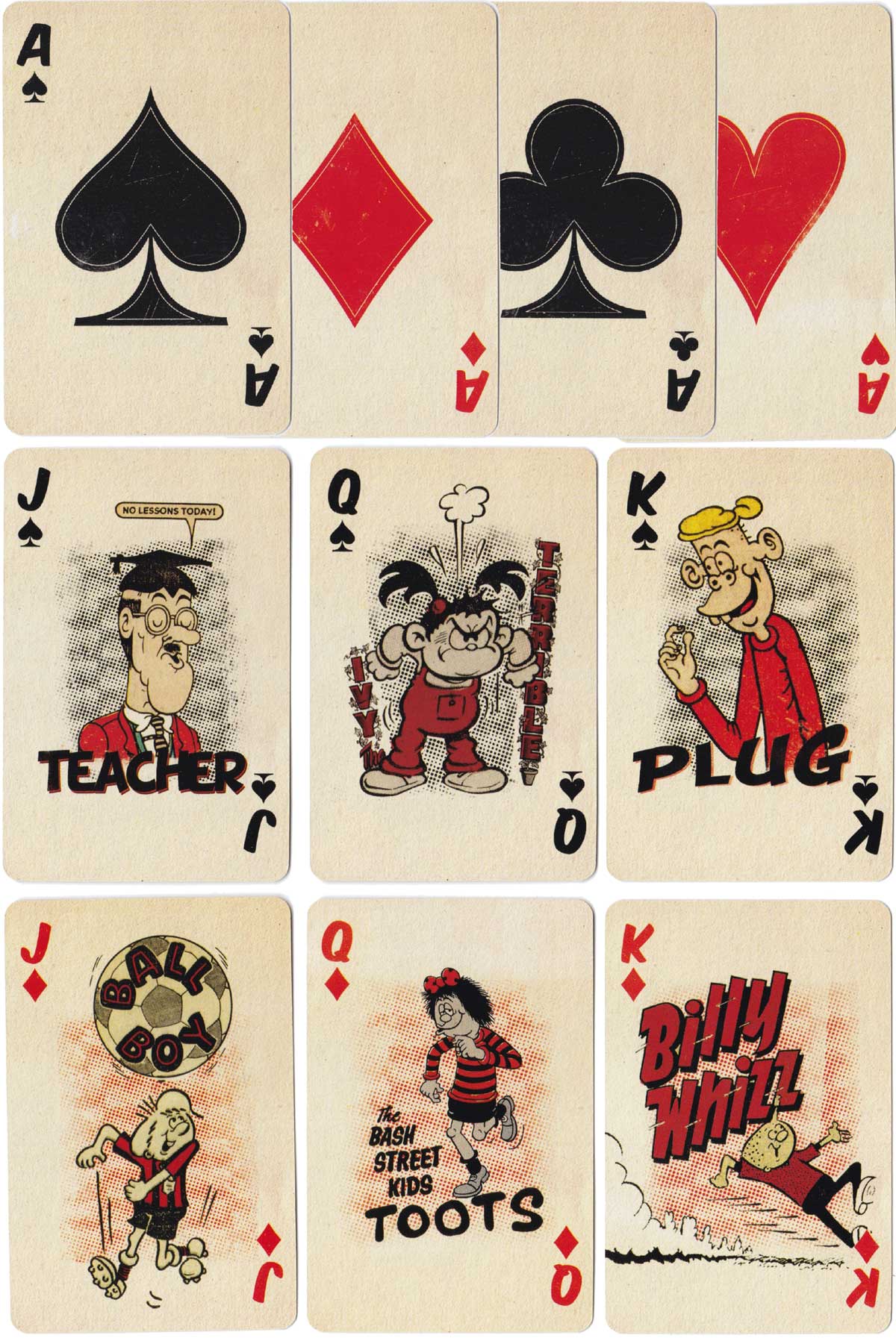 Beano Playing Cards 2009 made in Taiwan