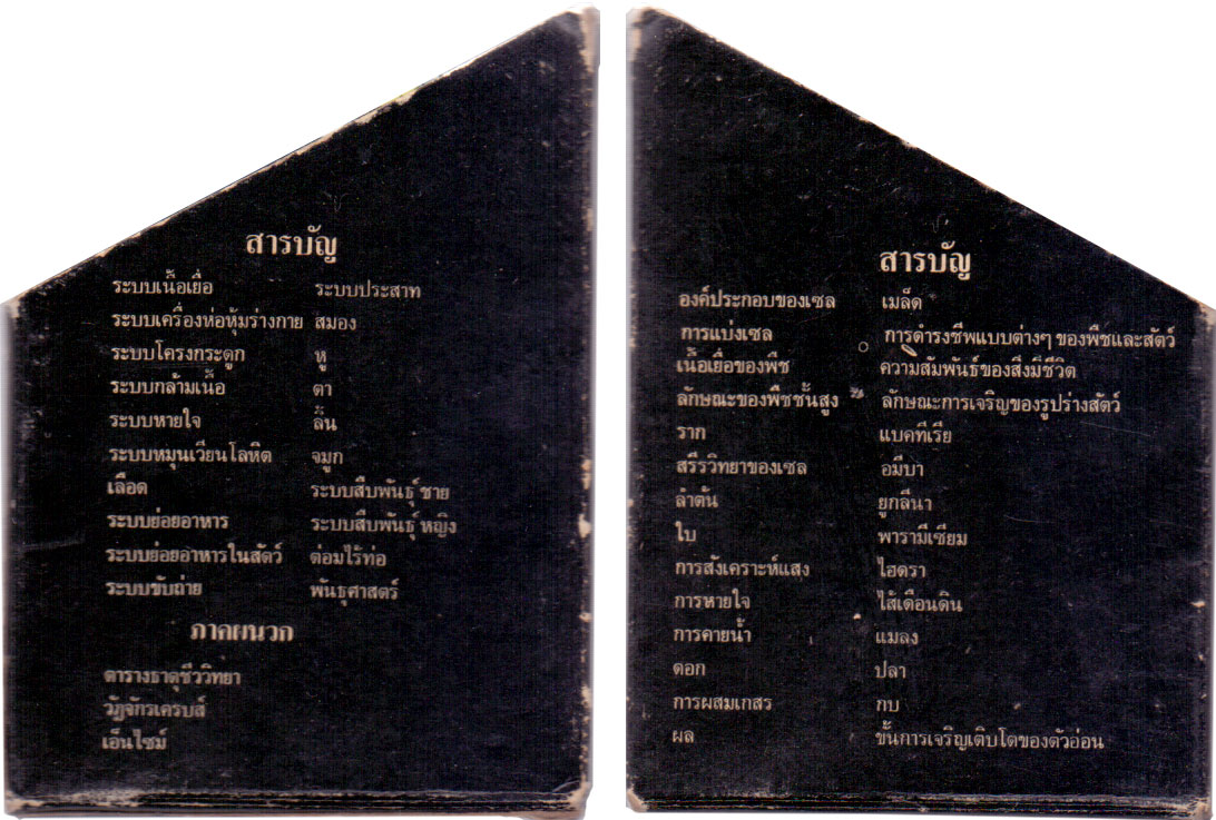 Bio-Pack biology flashcards produced for Thai students Bio-Pack biology flashcards produced for Thai students