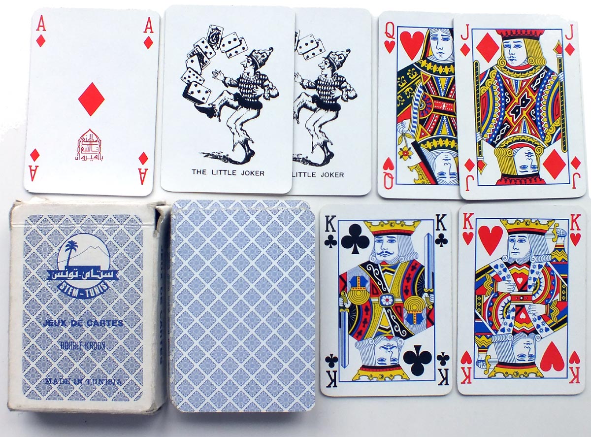 'Rami' playing cards made in Tunisia, c.1975