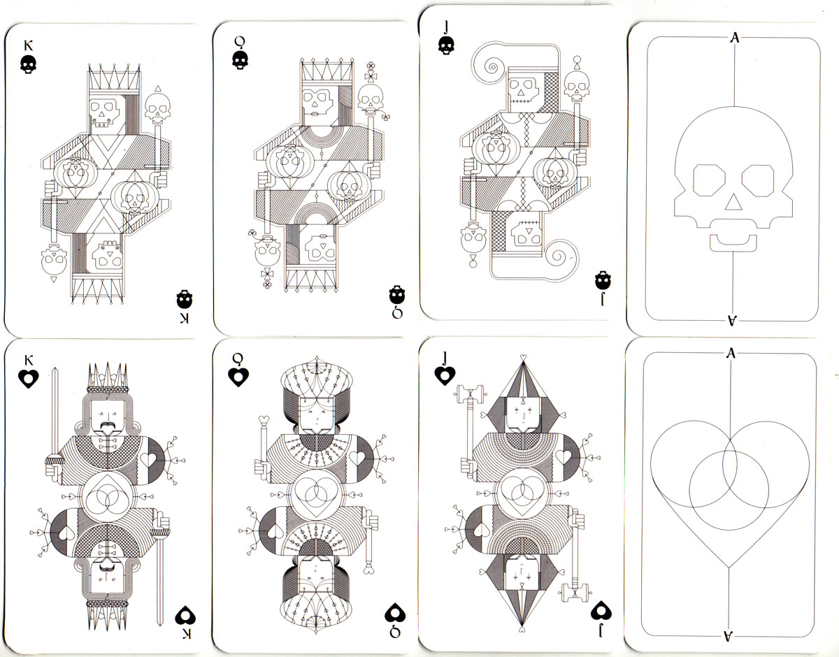 Whimsical Playing Cards designed by Oksal Yesilok, 2016