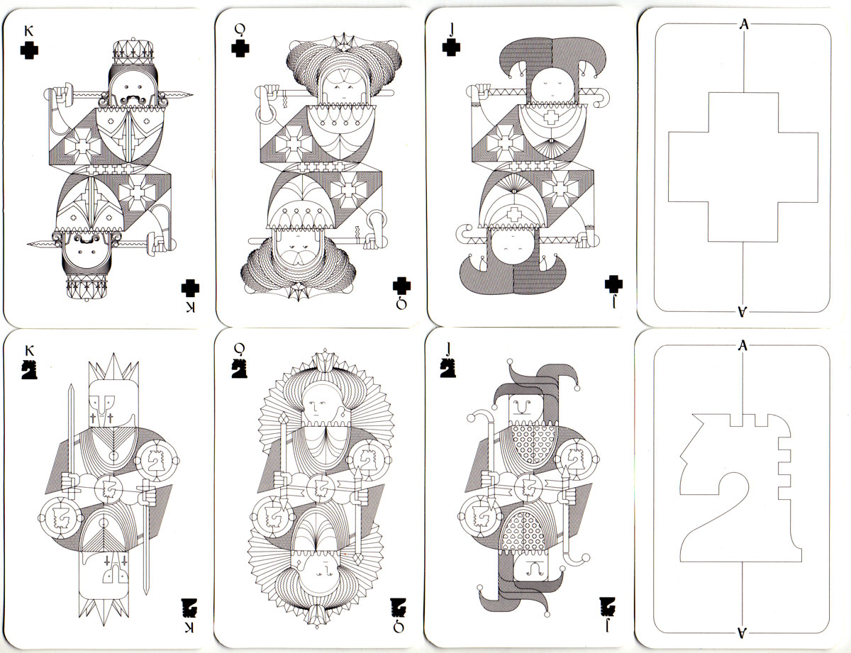 Whimsical Playing Cards designed by Oksal Yesilok, 2016