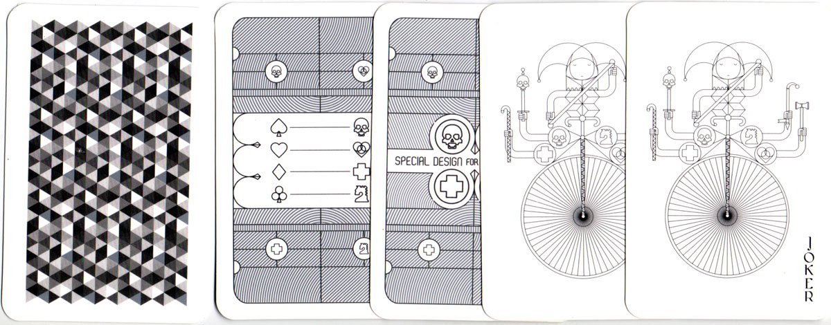 Whimsical Playing Cards designed by Oksal Yesilok, 2016