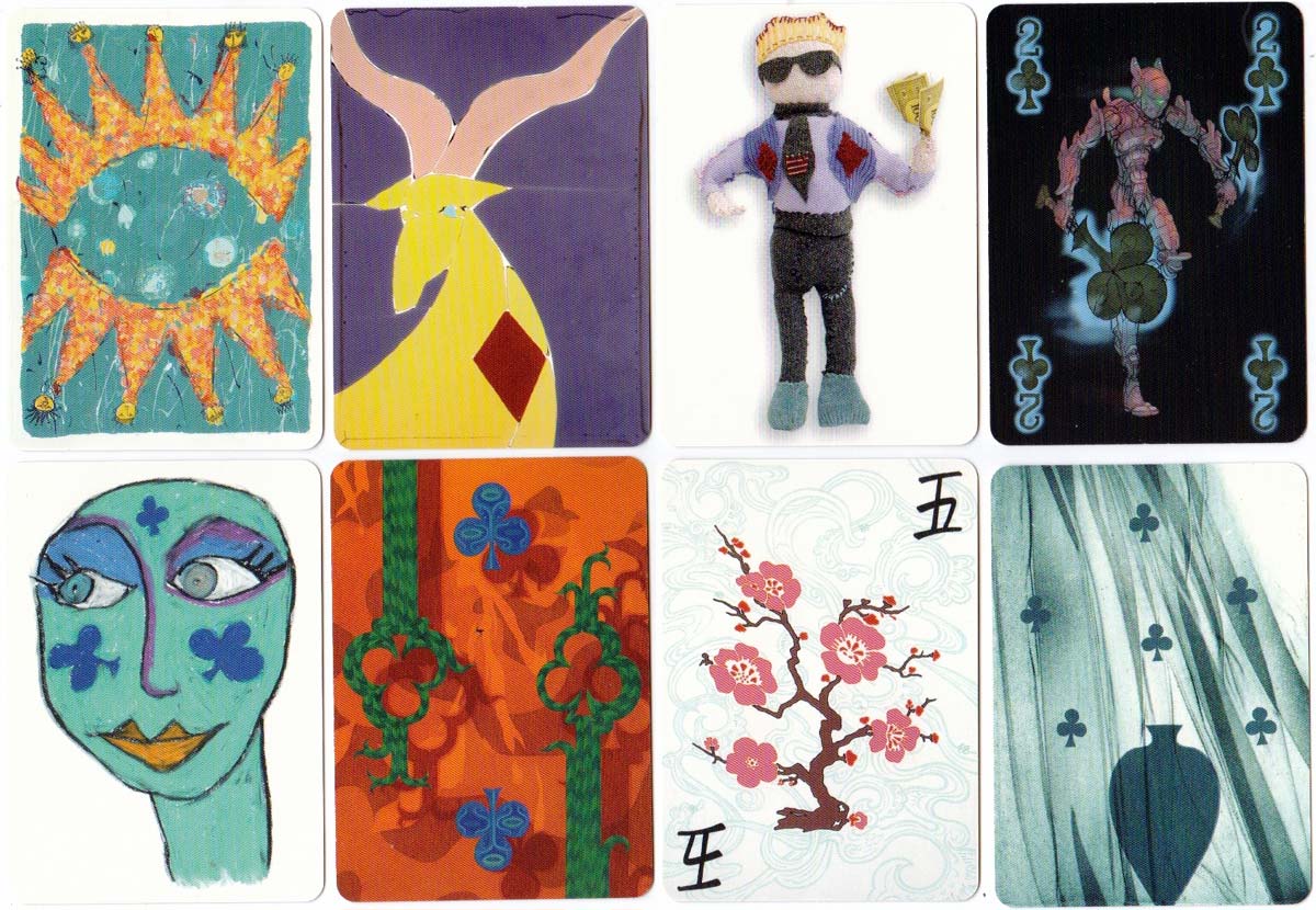 The Bristol Pack, an exhibition of playing cards designed by Bristol artists, 2005