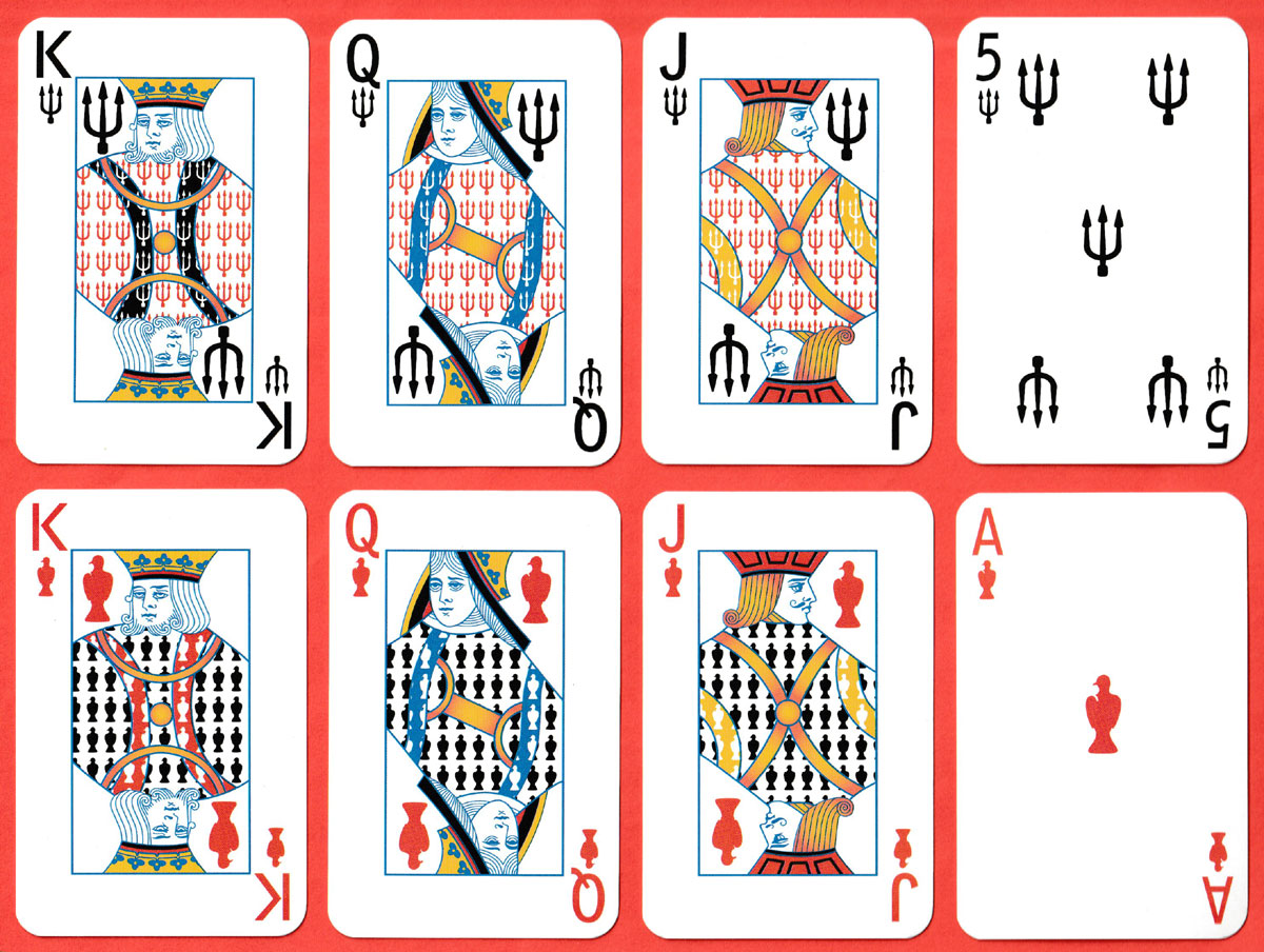 The Fat Pack devised by Roger Howard Butler Clough and published by The Fat Pack Playing Card Company, Eastbourne, UK, c1999