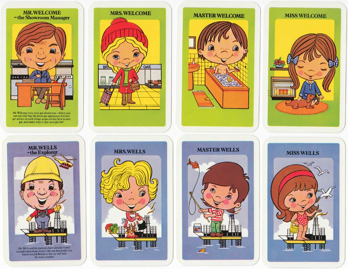 Happy Gas Families published by British Gas, c.1985