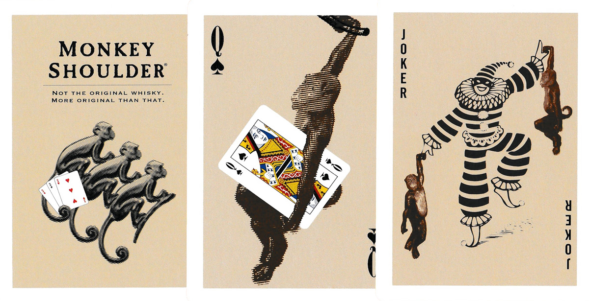 Monkey Shoulder playing cards — The World of Playing Cards