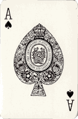 The Amalgamated Playing Card Co. Ltd Ace of Spades c.1969-71