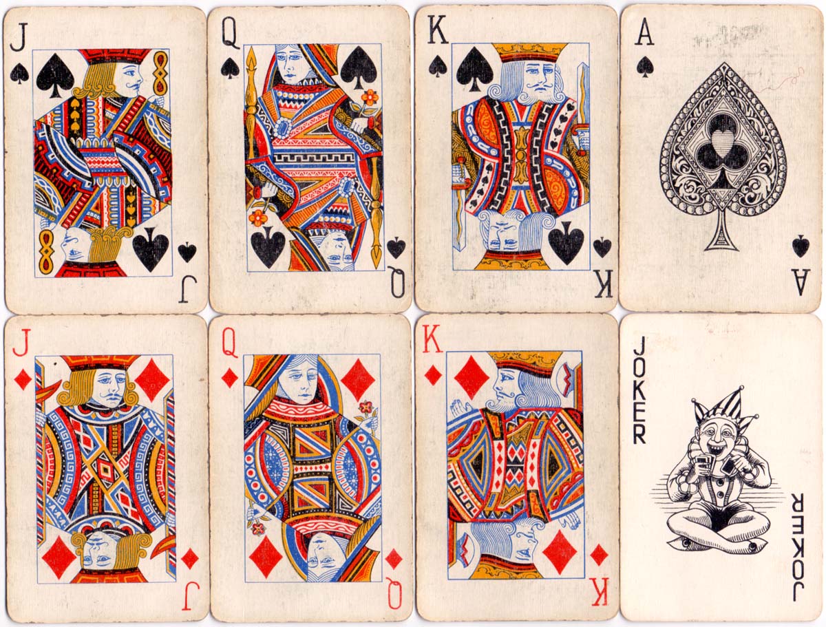 standard playing cards manufactured by The Berkshire Printing Company Ltd, Reading, c.1935