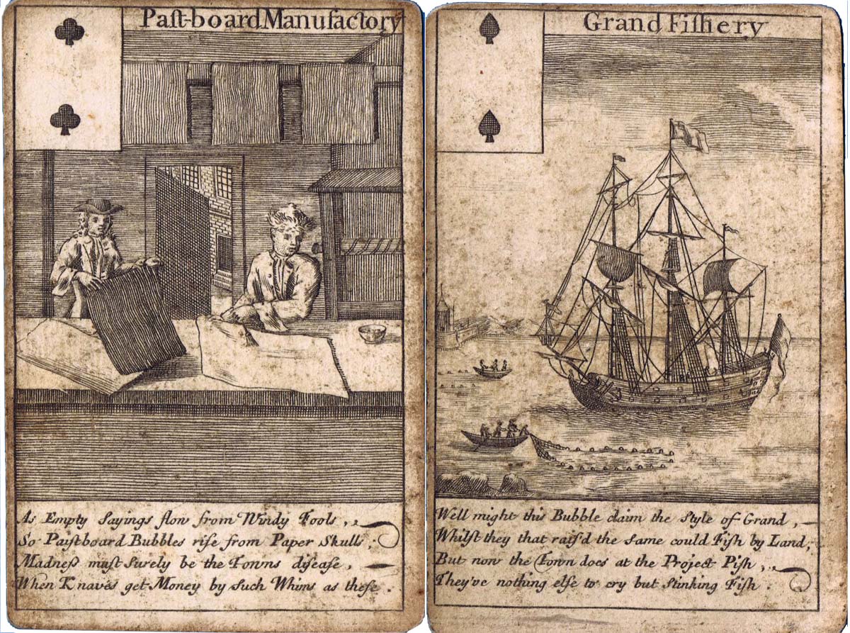 Bubble Cards - known as “All the Bubbles”, c.1720