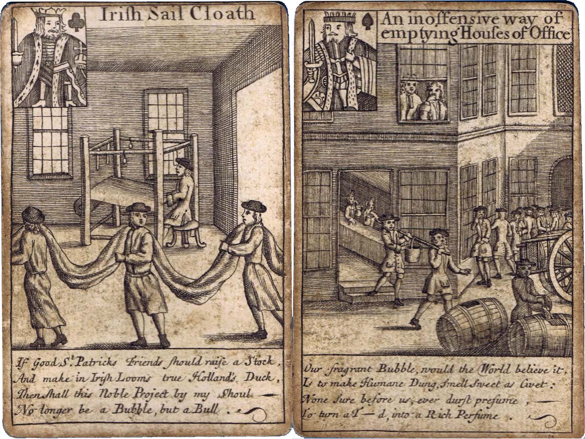 Bubble Cards - known as “All the Bubbles”, c.1720