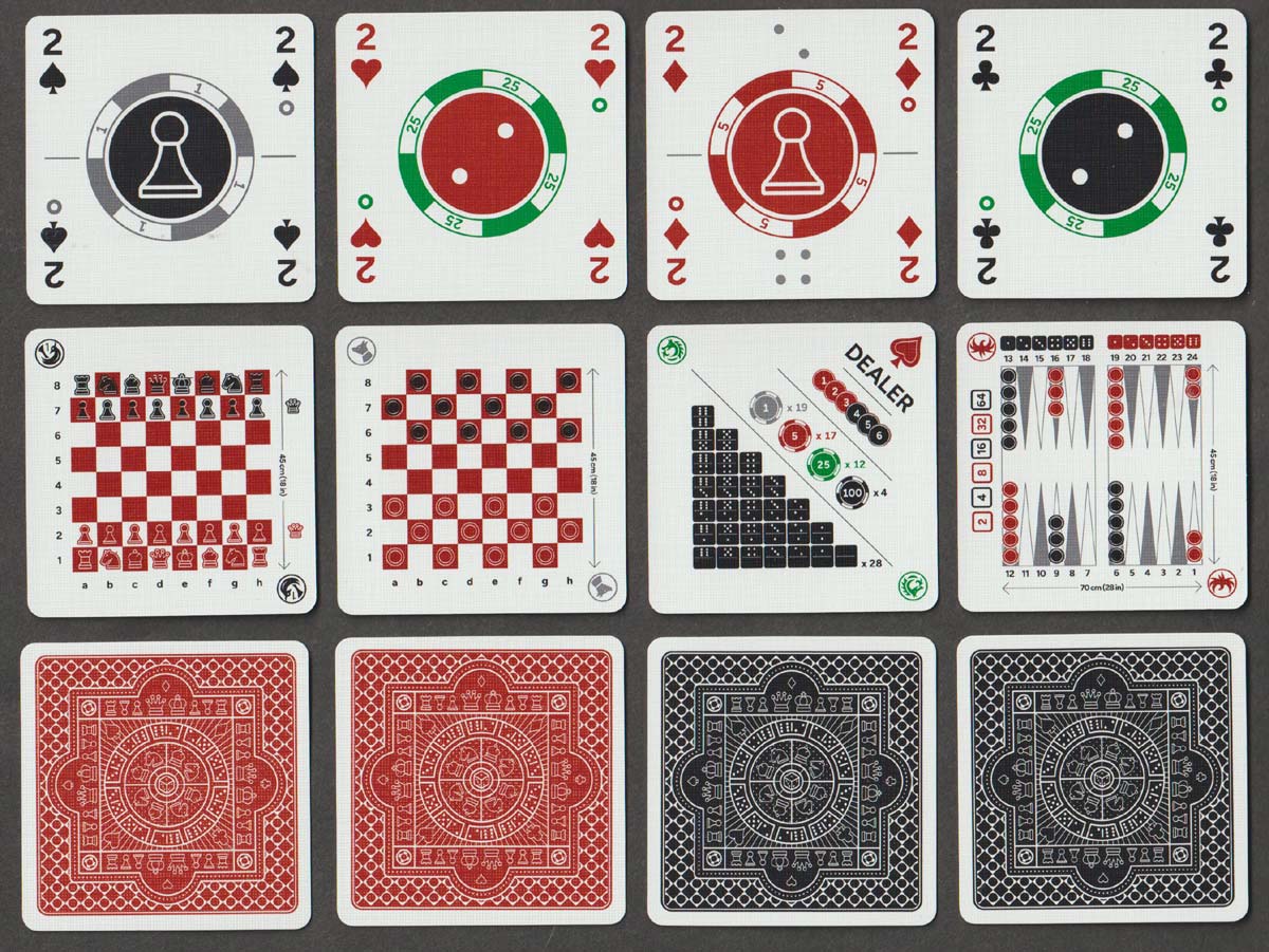 Mini One Deck published by Cartesian Cards, London, UK, 2023