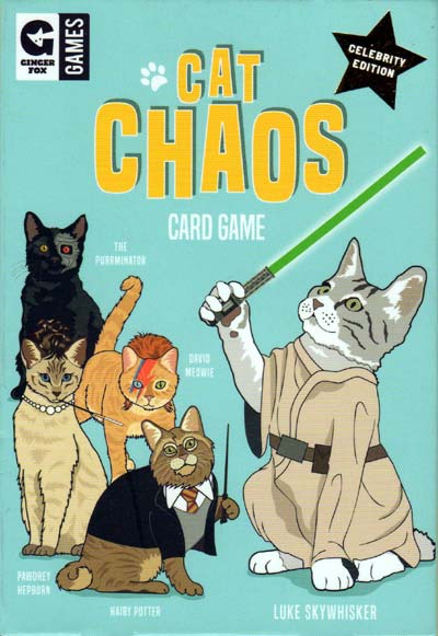 Cat Chaos card game by Ginger Fox Games, 2017