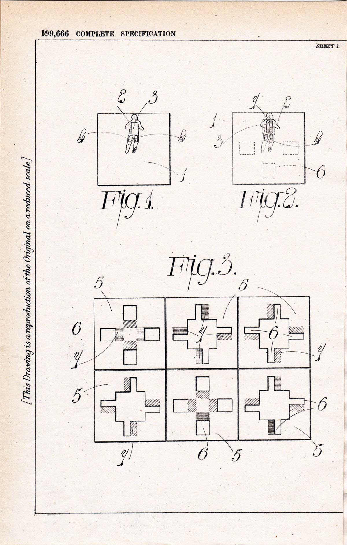 Uback patent, 1922