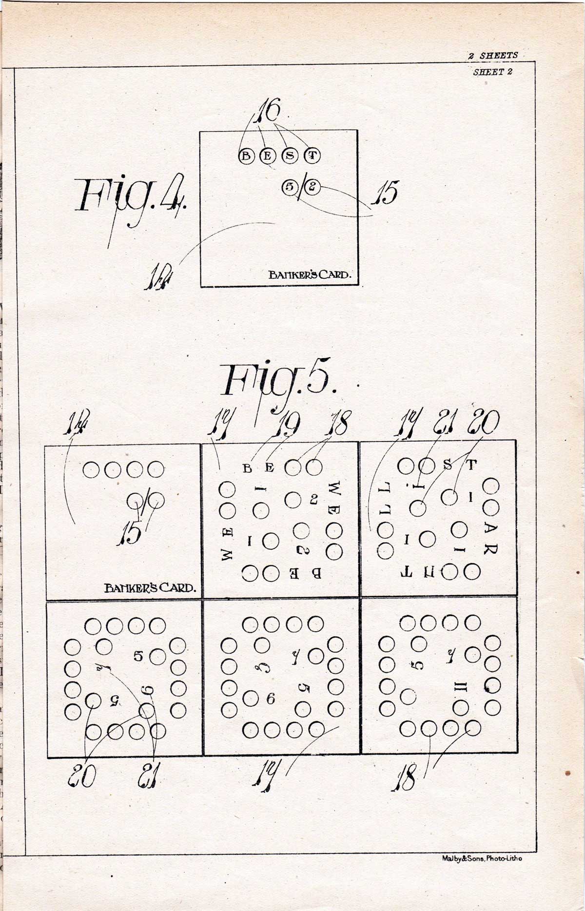 Uback patent, 1922