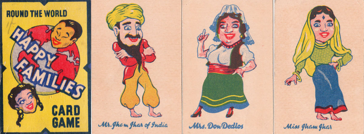 Round the World Happy Families by Chiefton Products Ltd, c.1950s