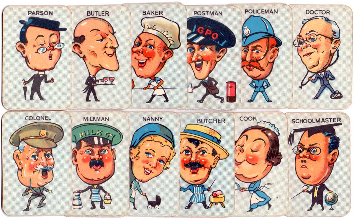 Clifford ‘Donkey’ card game, c.1948