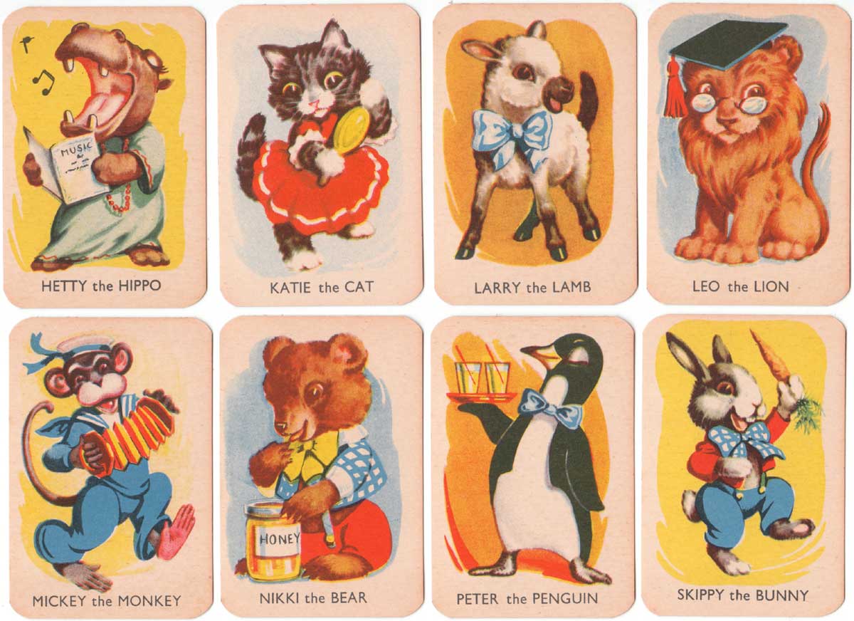 Donkey card game published by Clifford Toys, c.1955
