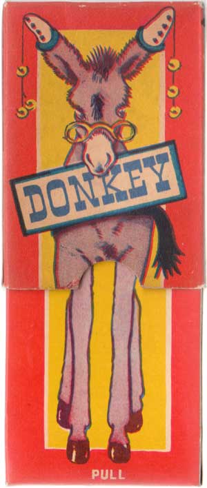 Donkey card game published by Clifford Toys, c.1960