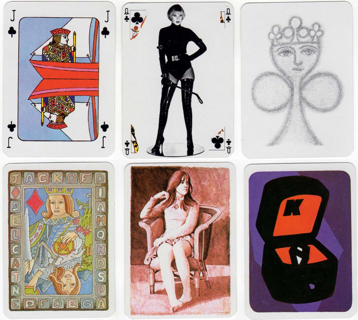 The Deck of Cards by Andrew Jones Art 1979