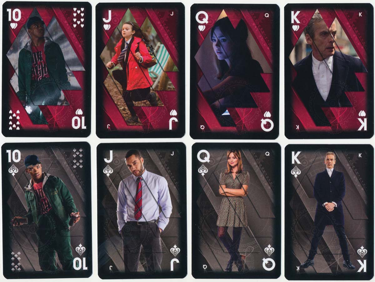 Doctor Who fan cards produced by Winning Moves under the Waddington's label, 2015