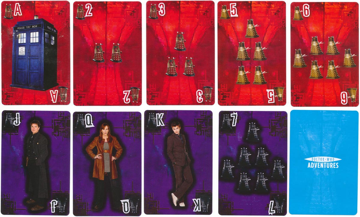 ‘Doctor Who Adventures’ playing cards