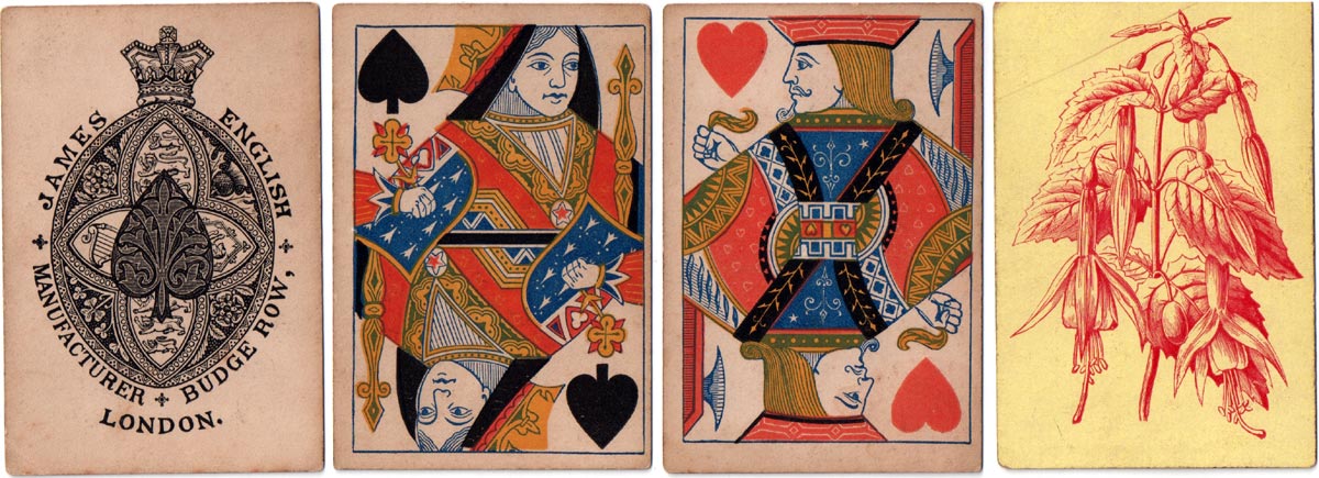 cards published by James English, c.1870