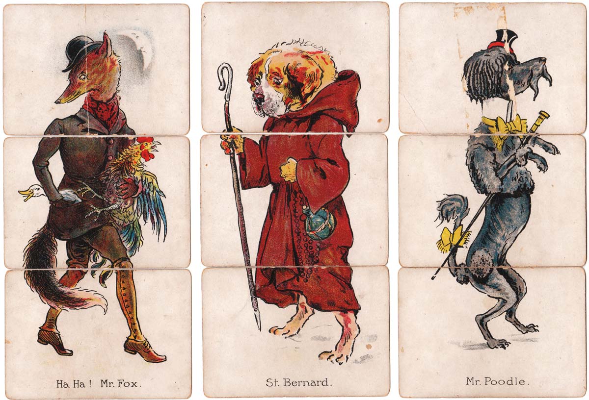 Zoological Misfitz card game published by C.W. Faulkner