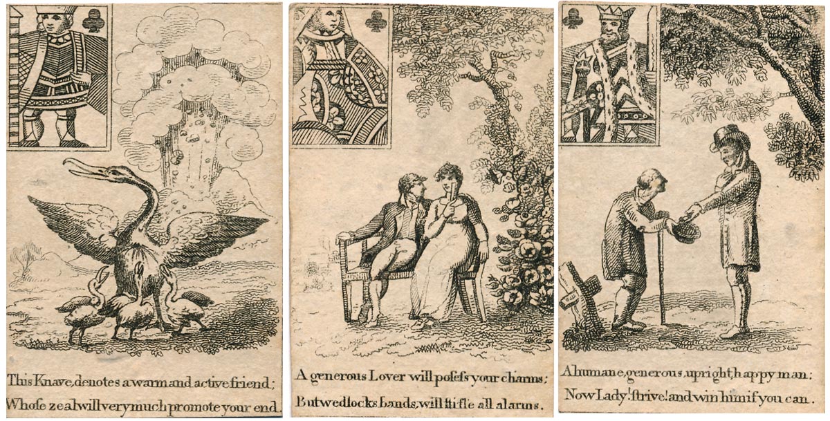 Georgian Fortune Telling Cards, c.1800