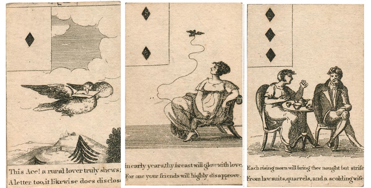 Georgian Fortune Telling Cards, c.1800