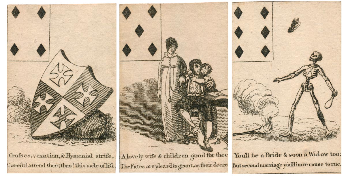 Georgian Fortune Telling Cards, c.1800