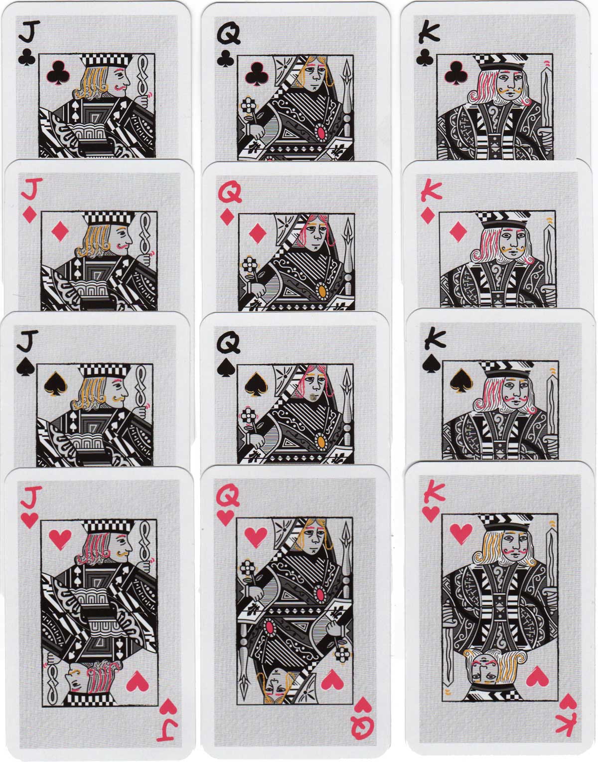 Giffgaff mobile network playing cards, 2017