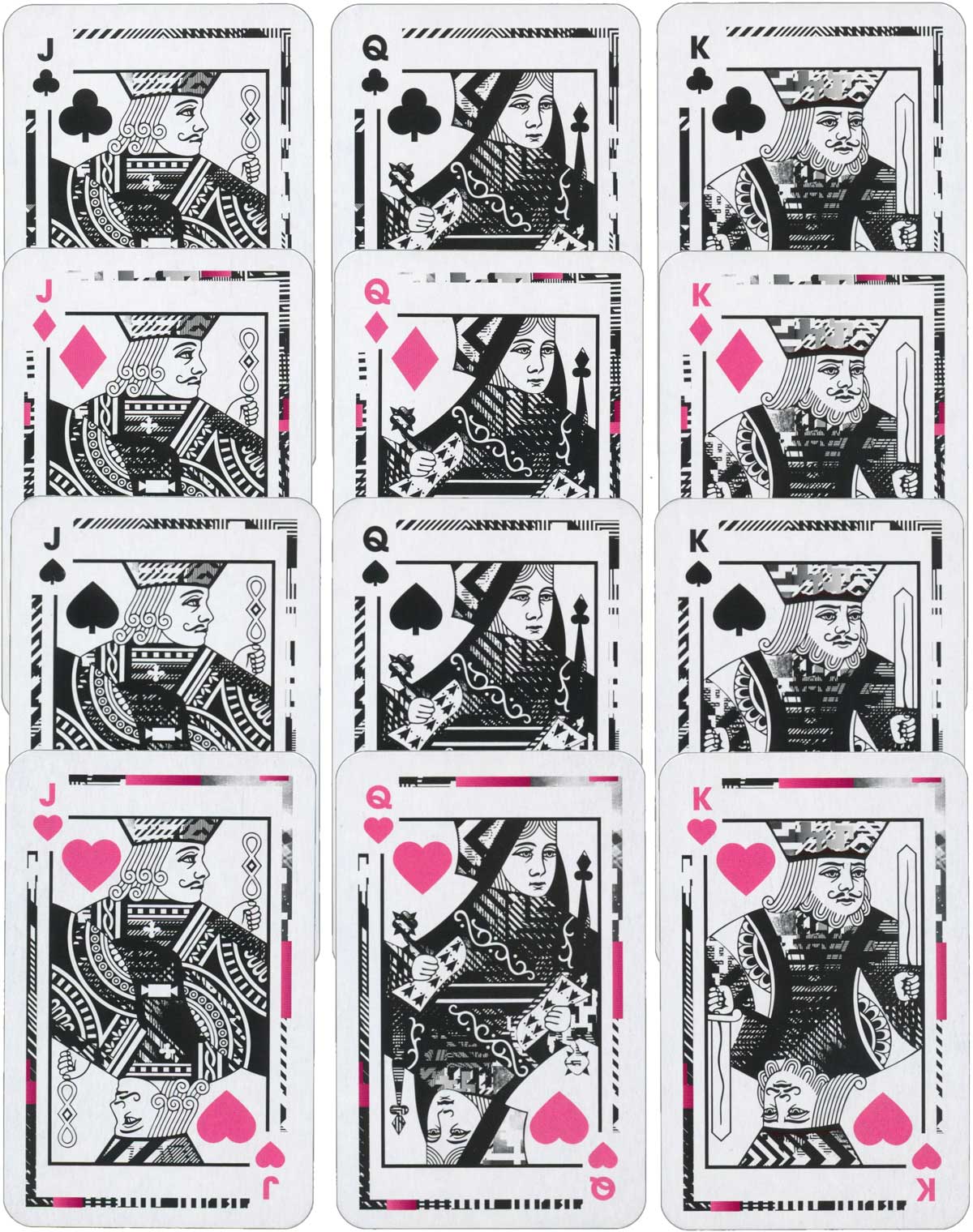 Giffgaff mobile network playing cards, 2015