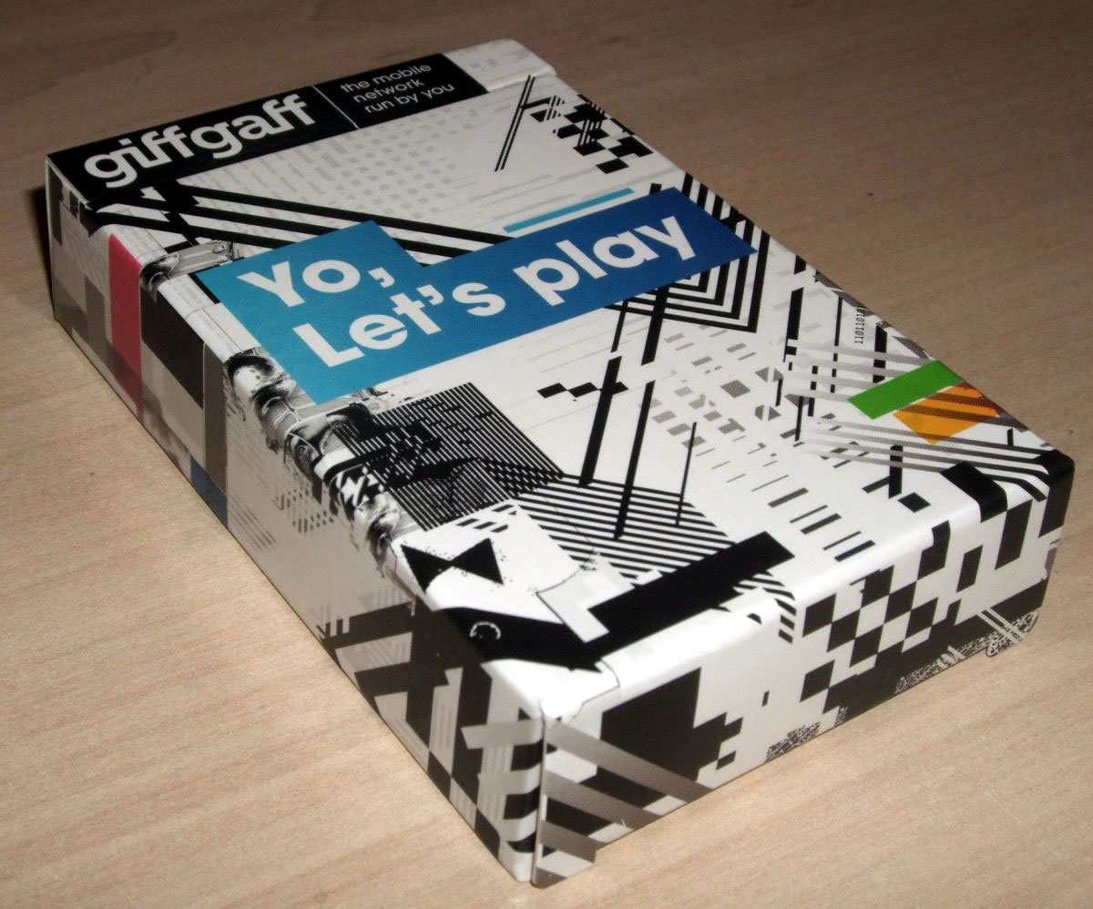 Giffgaff mobile network playing cards, 2015