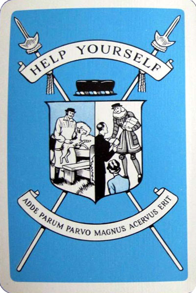 pack specially made for the “Help Yourself” Society by Thomas de la Rue & Co Ltd