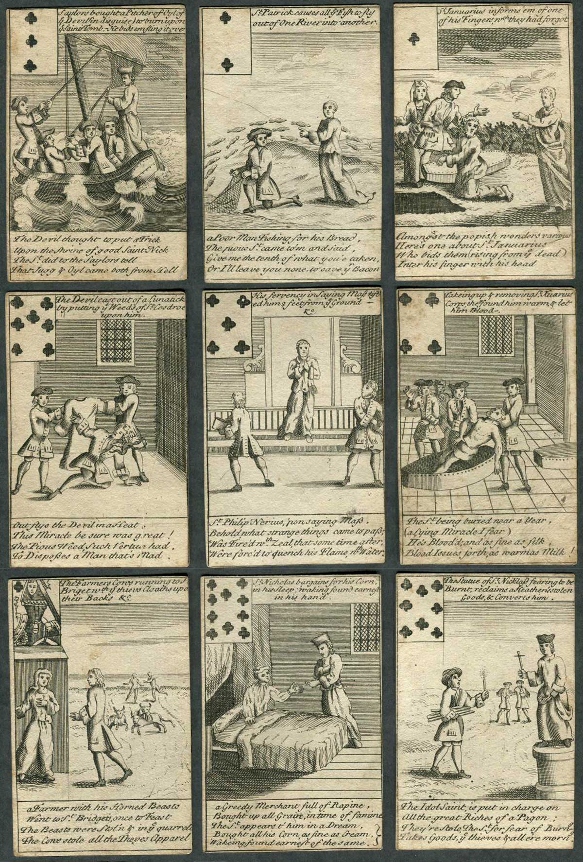 Illustrated Playing Cards, c.1740 Illustrated Playing Cards, c.1740