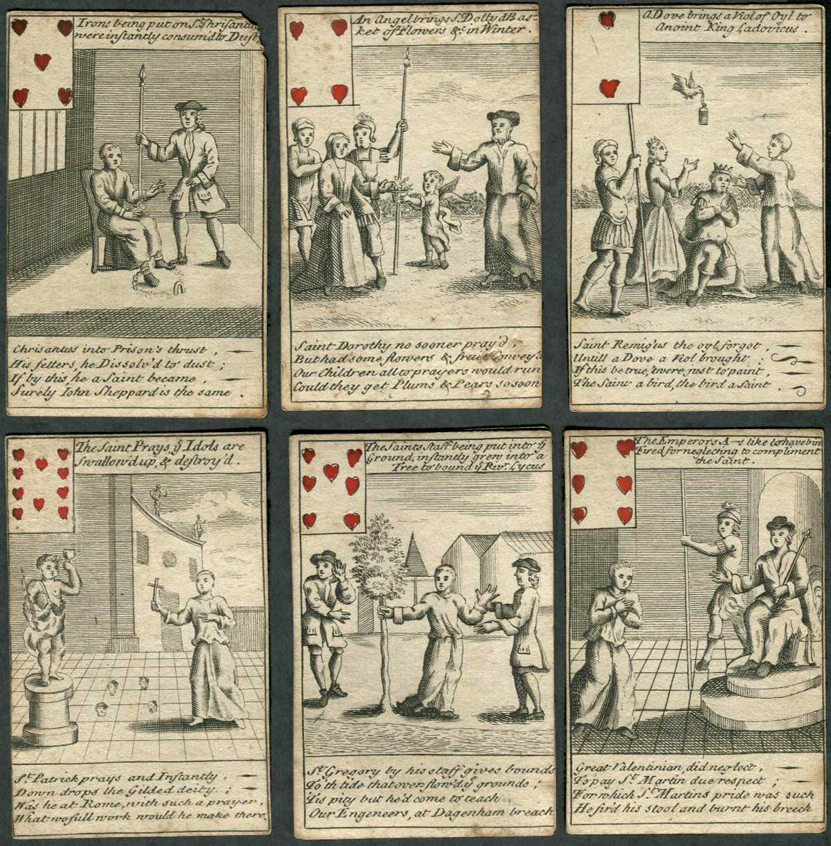 Illustrated Playing Cards, c.1740 Illustrated Playing Cards, c.1740