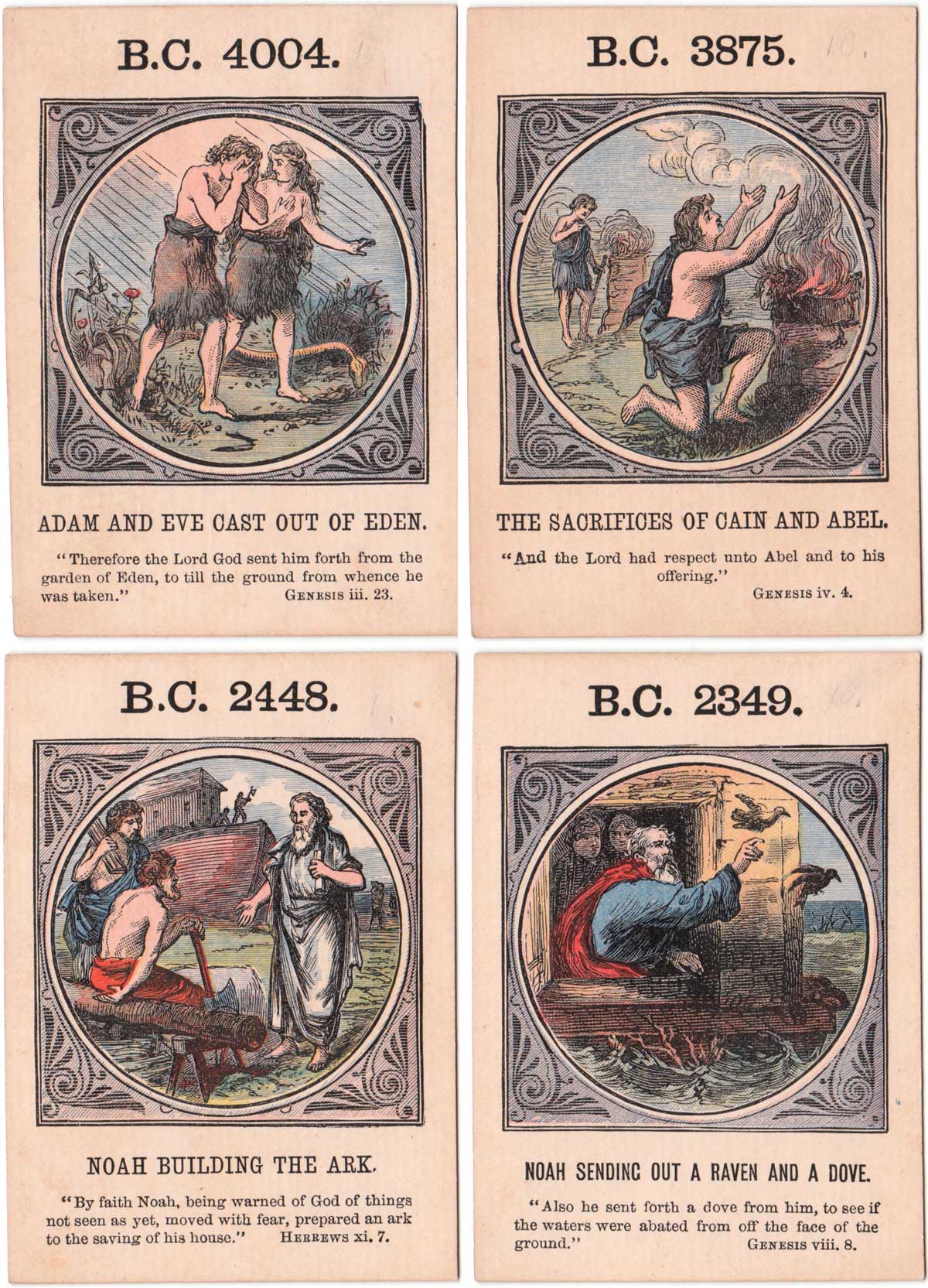 “Anno Mundi” by Jaques & Son, c.1875 “Anno Mundi” by Jaques & Son, c.1875
