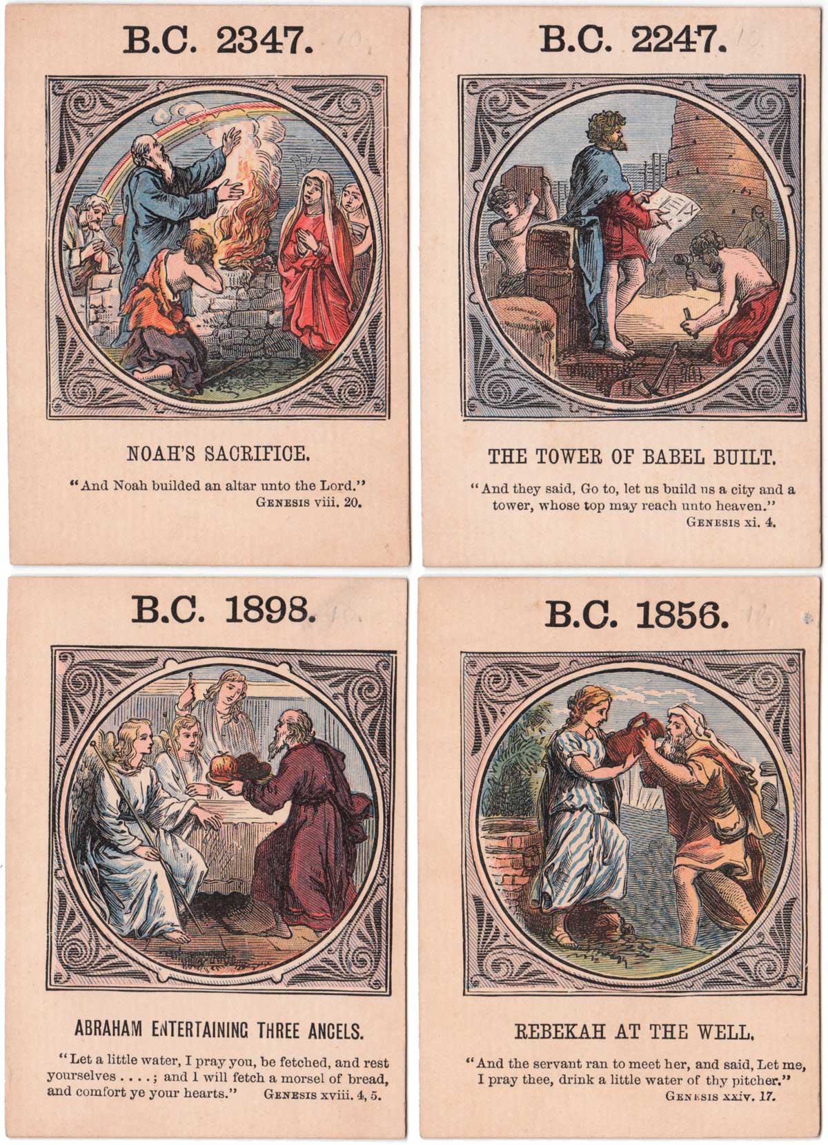 “Anno Mundi” by Jaques & Son, c.1875 “Anno Mundi” by Jaques & Son, c.1875