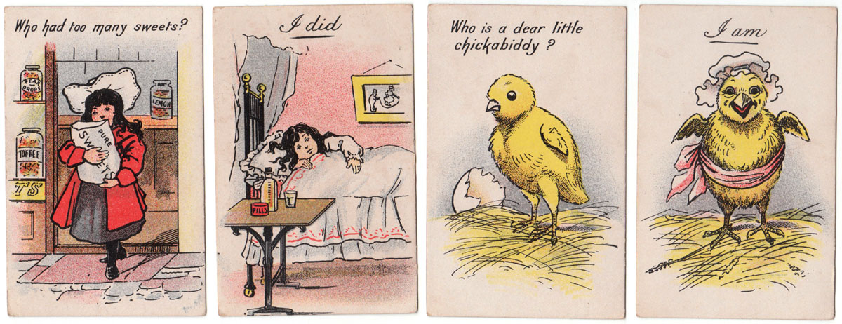 “Candid Confessions” published by Jaques & Son, Ltd, c.1905 “Candid Confessions” published by Jaques & Son, Ltd, c.1905