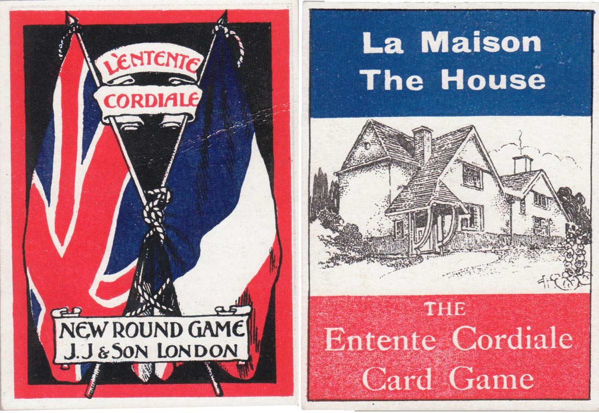 Jaques' The Entente Cordiale Card Game, c.1905
