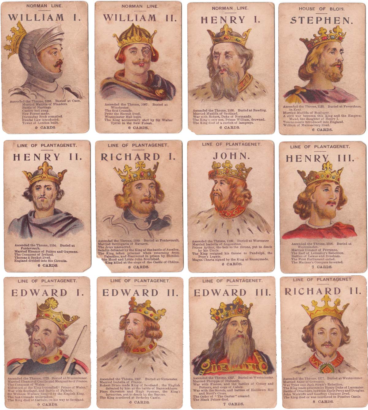 Hide & Seek with the Kings & Queens of England by John Jaques & Son, c.1875 Hide & Seek with the Kings & Queens of England by John Jaques & Son, c.1875