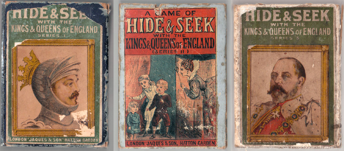 Hide & Seek with the Kings & Queens of England by John Jaques & Son