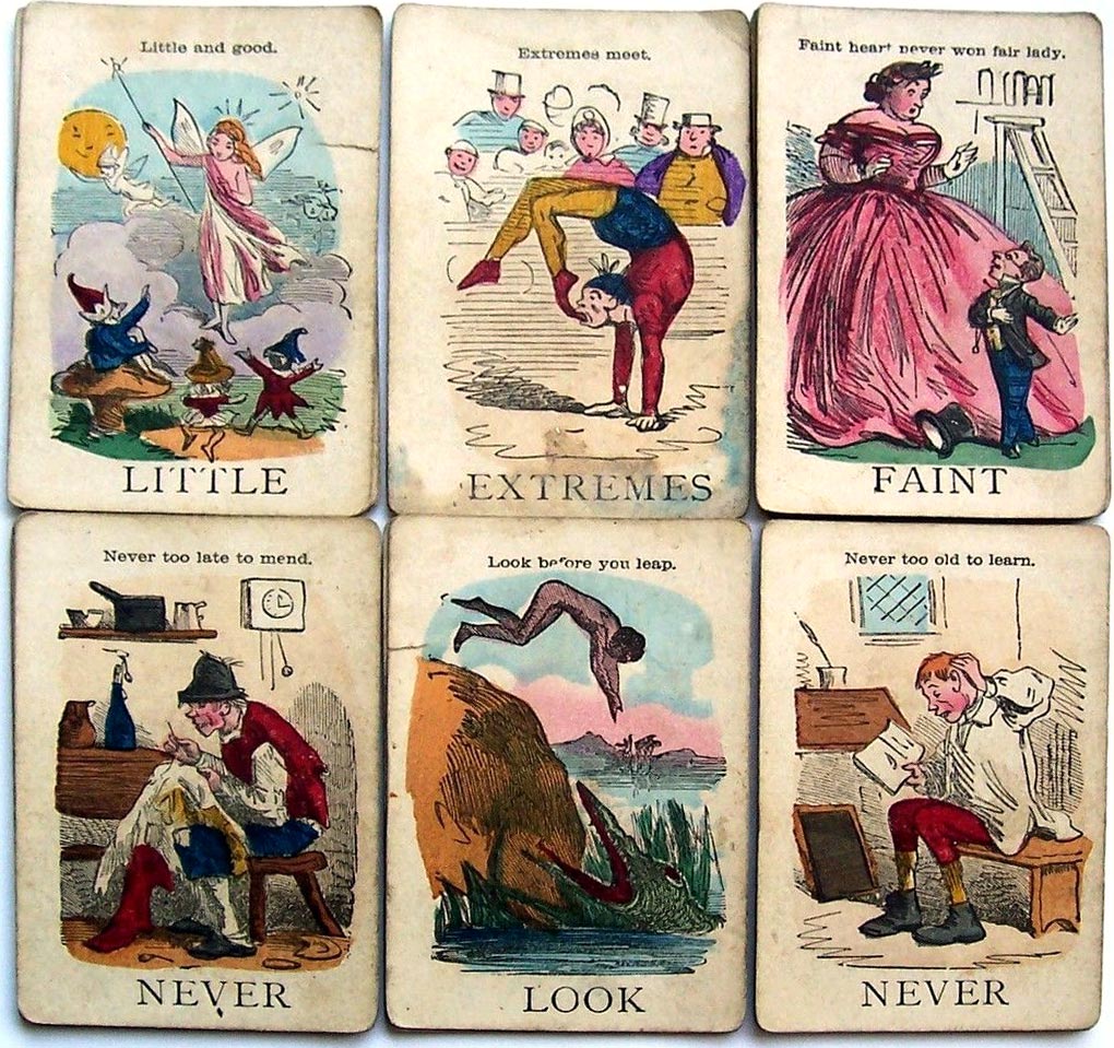 Jaques' Illustrated Proverbs, c.1870